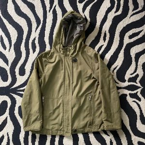 ZARA Vintage Gorpcore Trench coat Wanita green