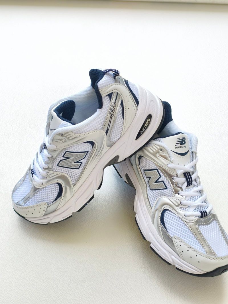 New balance 530 white indigo, foto 5