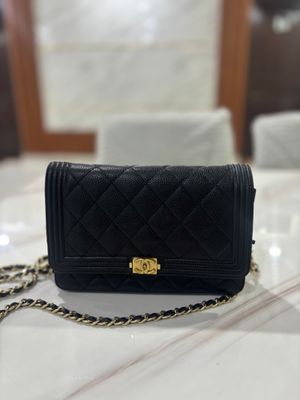 Chanel Caviar Boy WOC