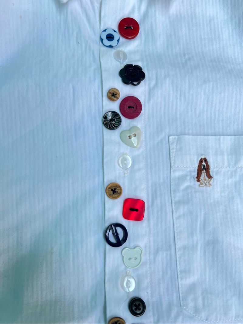 REWORK HUSH PUPPIES FULL BUTTON UP SHIRT, foto 4