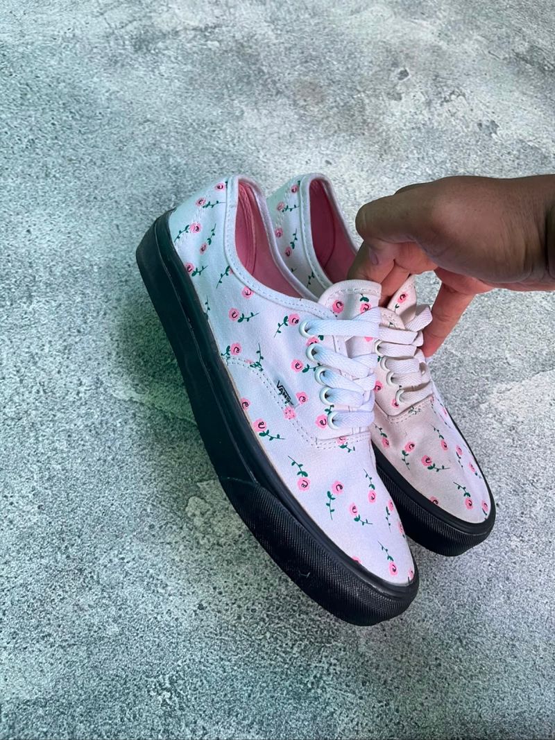 VANS AUTHENTIC 44XD FLORAL SOFT PINK, foto 3