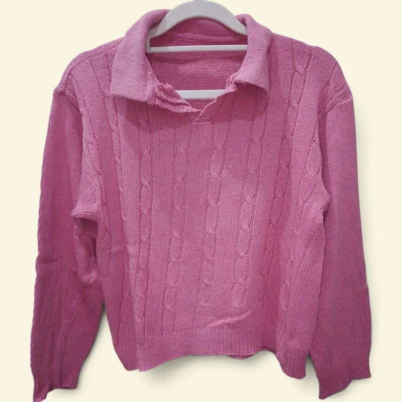 Sweater Rajut Berkerah, foto 2