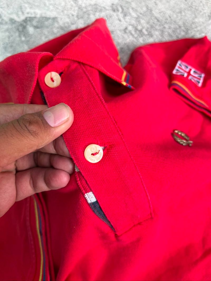 FRED PERRY POLO SHIRT UK FLAG, foto 7