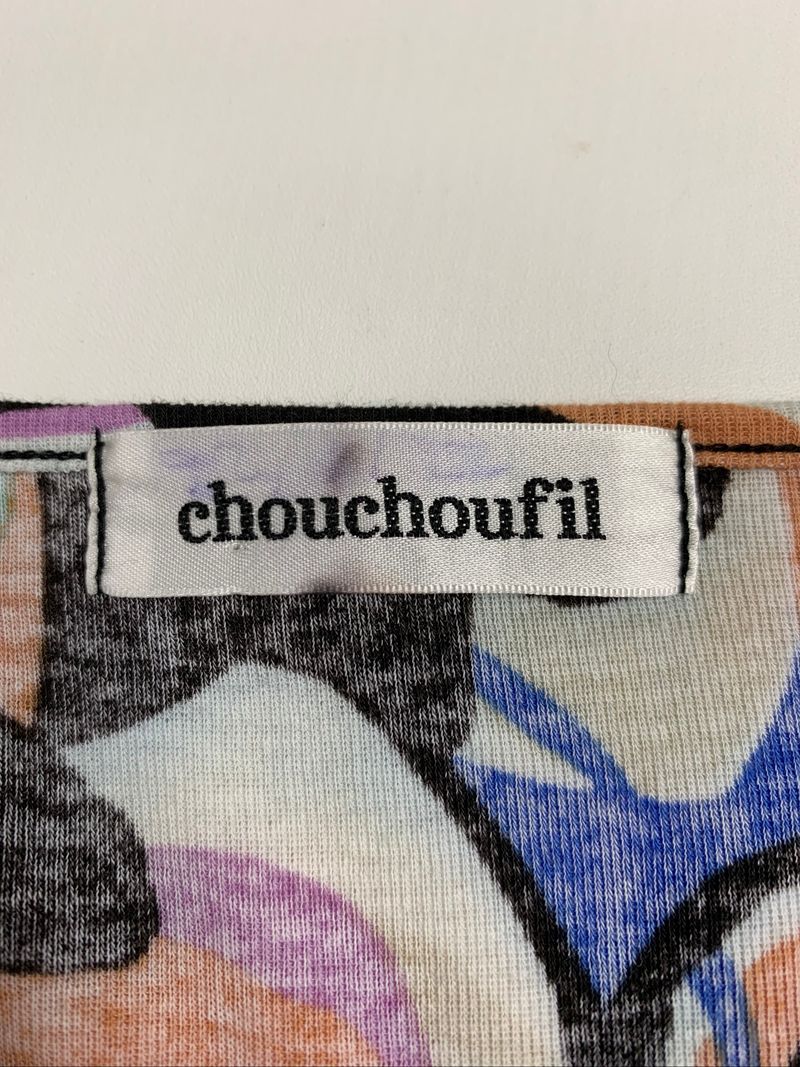 Y2k Chouchoufil Multicolor Tee Made In Japan, foto 3