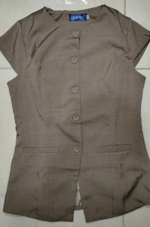Sunisa Formal Vest Cream