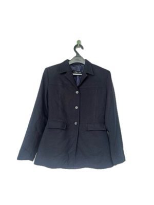 Atmosphere - Navy Blue Padded Blazer