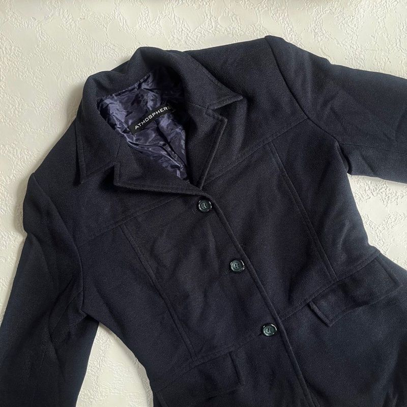 Atmosphere - Navy Blue Padded Blazer, foto 3
