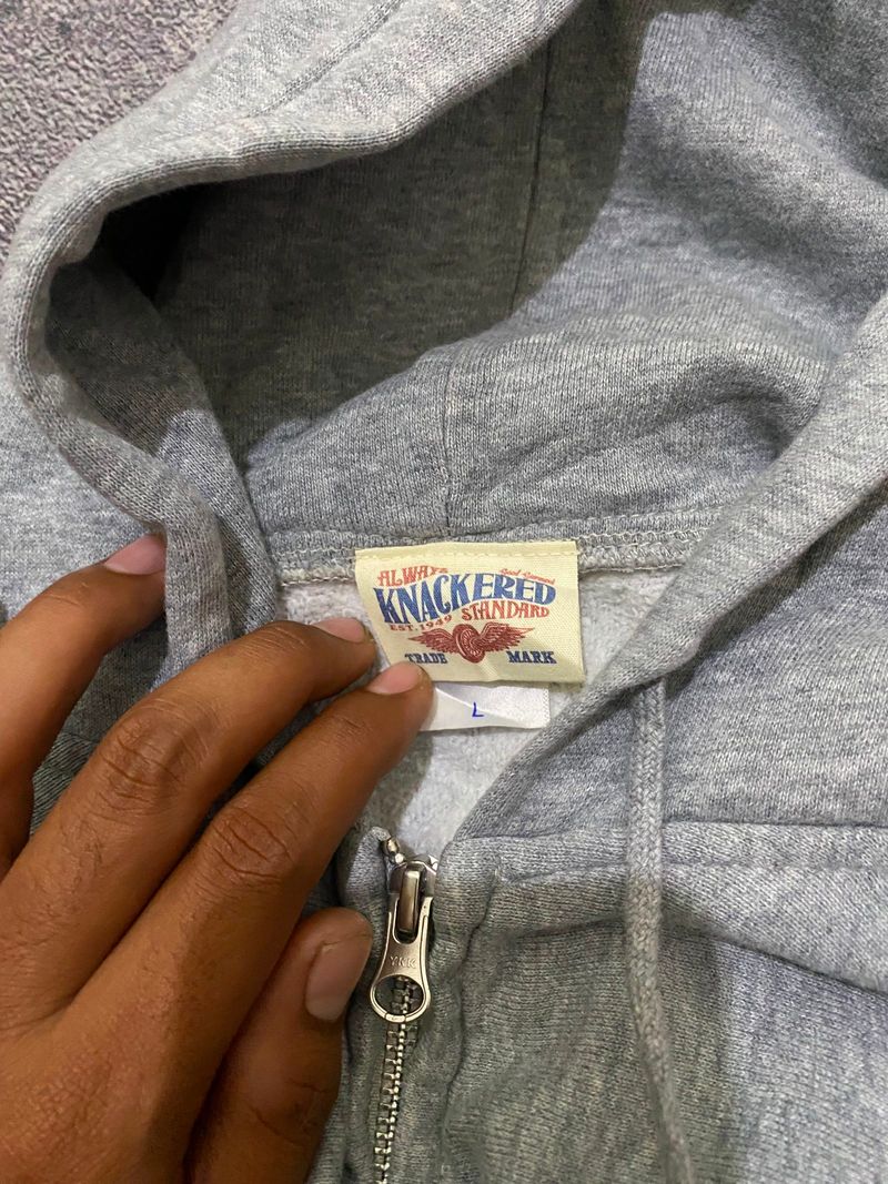 KNACKERED MOTORCYCLE ZIPHOODIE, foto 5