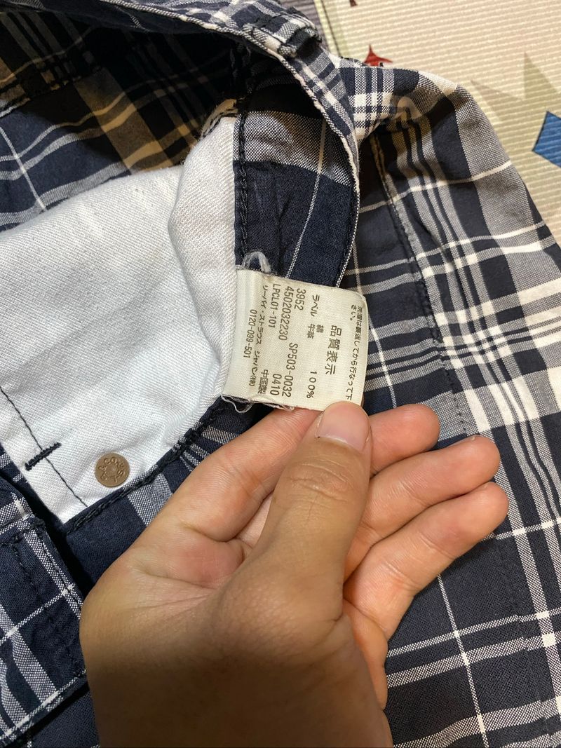 Short Plaid Levis, foto 6
