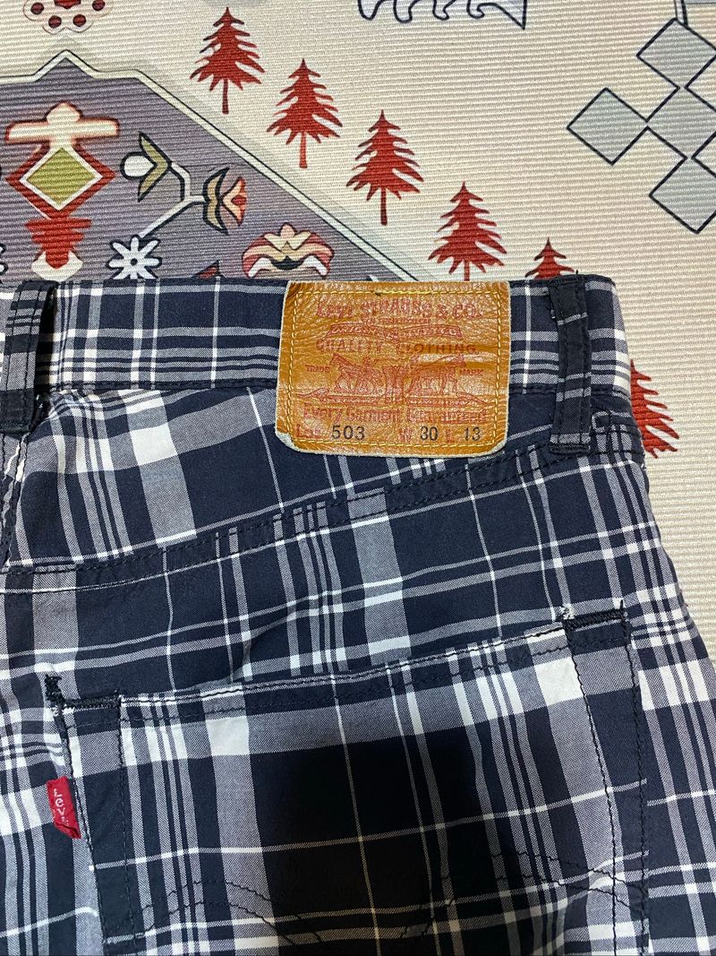 Short Plaid Levis, foto 9