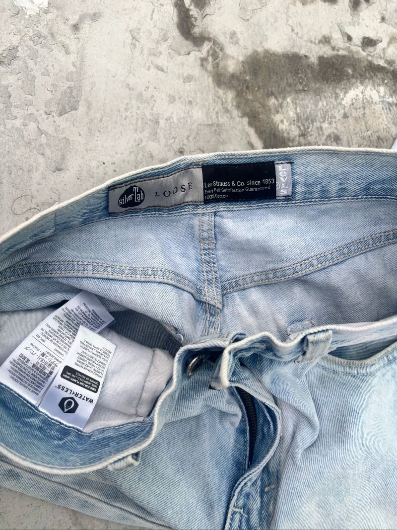 Levi’s Loose Jeans Silver tab Light Wash, foto 4