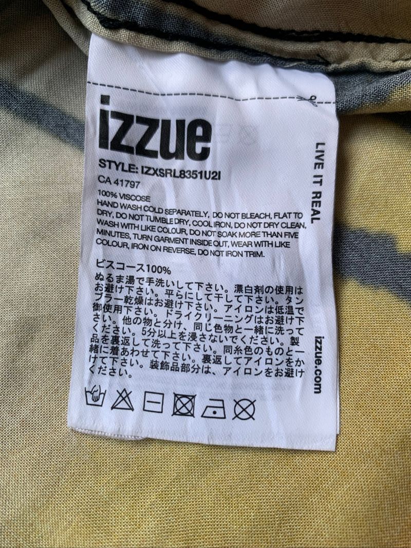 Izzue palm tree hawaiian shirts, foto 6