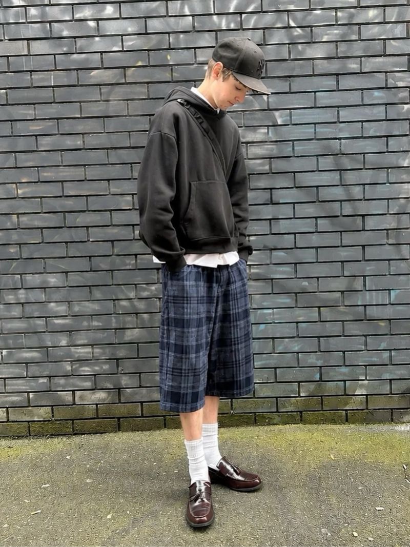 •uniqlo• plaid jorts pants, foto 2