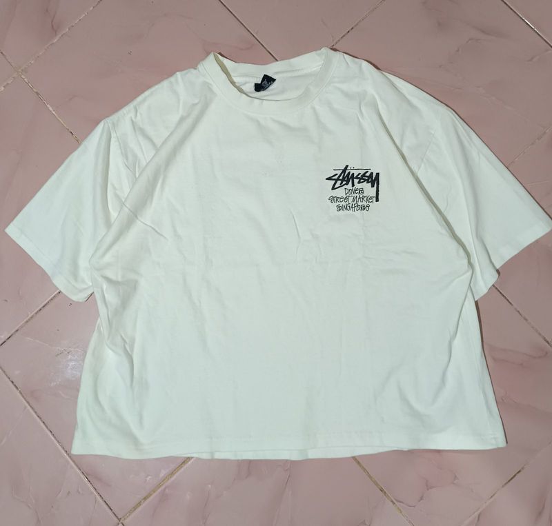 Kaos stussy crop, foto 2