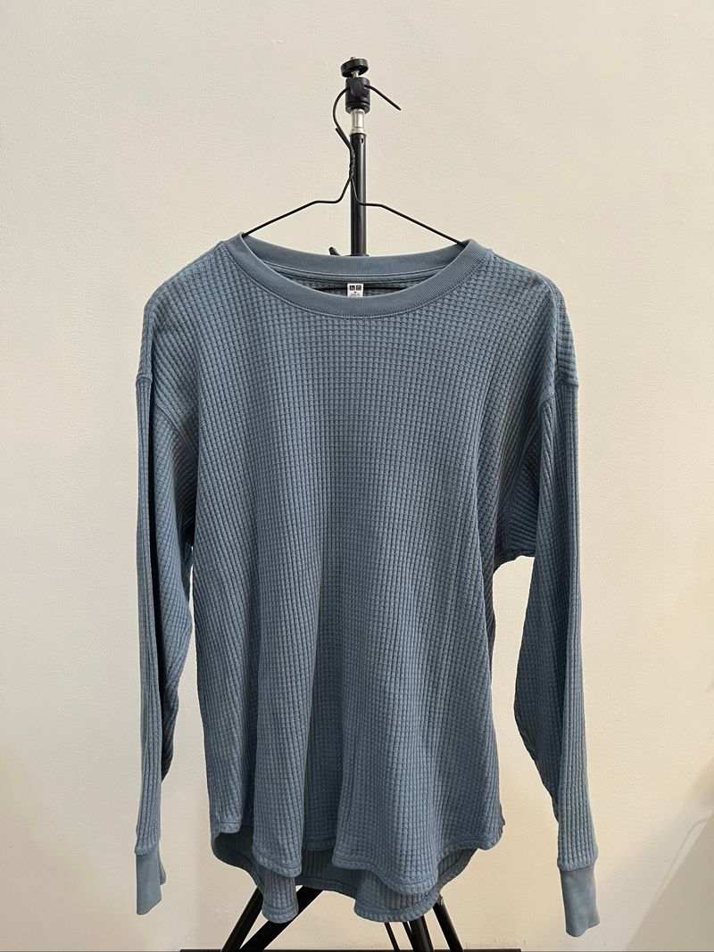 Waflle shirt uniqlo, foto 2