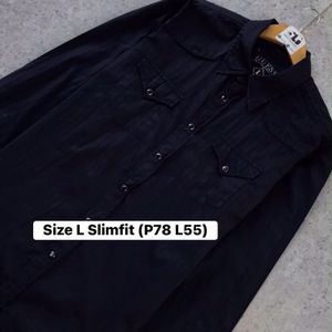 Work Shirt Guess (Dark Navy)