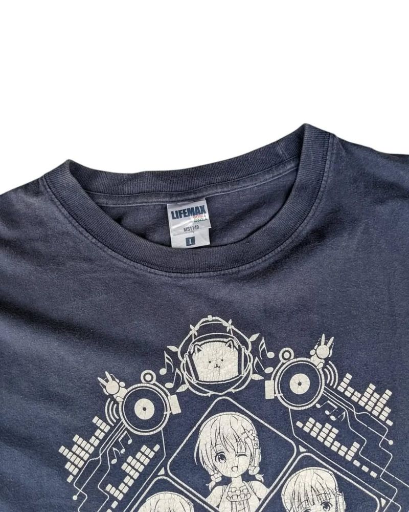 LIFEMAX - Kaos Oblong Navy Size M, foto 5