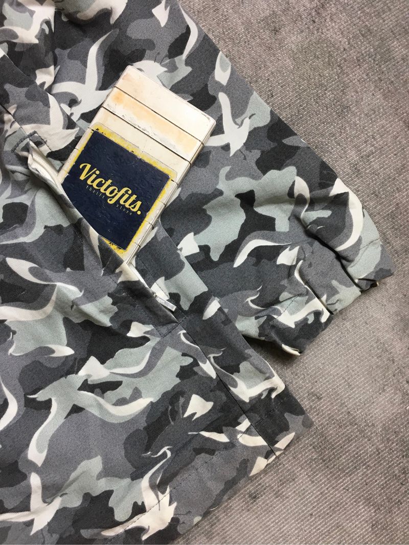 Jaket Casual Junny Cloud Camo, foto 5