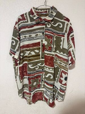 Kemeja corak vintage