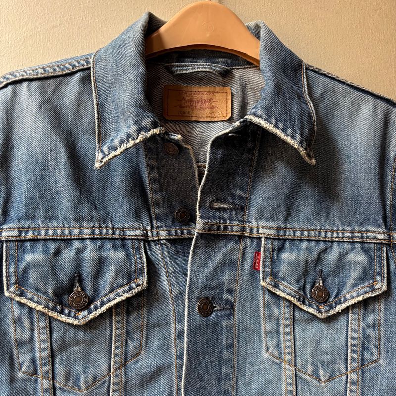 Vintage Levi's Denim Trucker Jacket, foto 2