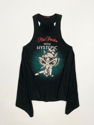 Y2k Hysteric Tank Top Iconic Graphic Made In Japan