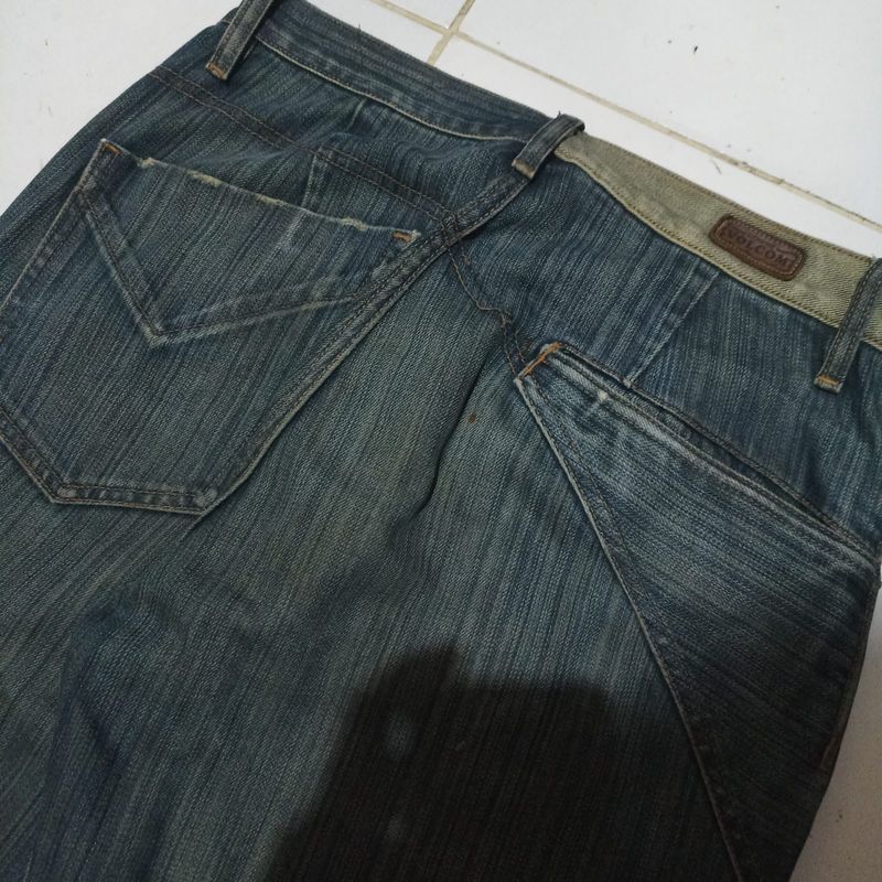 volcom jeans relaxed straight fit vintage archive, foto 3