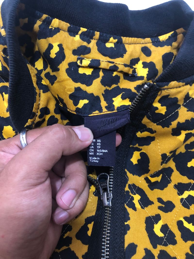 H&M Luxury Minimalist Bomber jacket Pria multicolor, foto 3