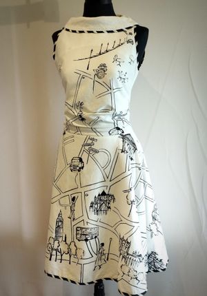 Printed Cotton Dress