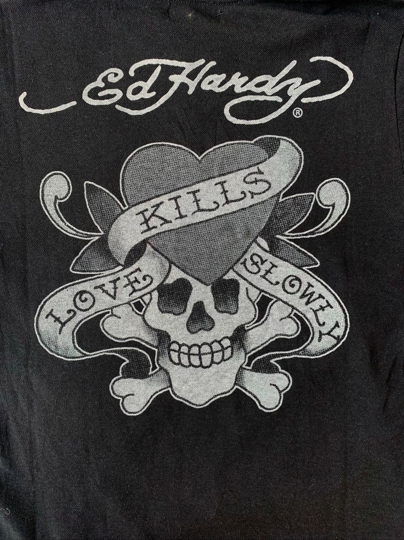 Polo shirt ed hardy y2k NOS, foto 7