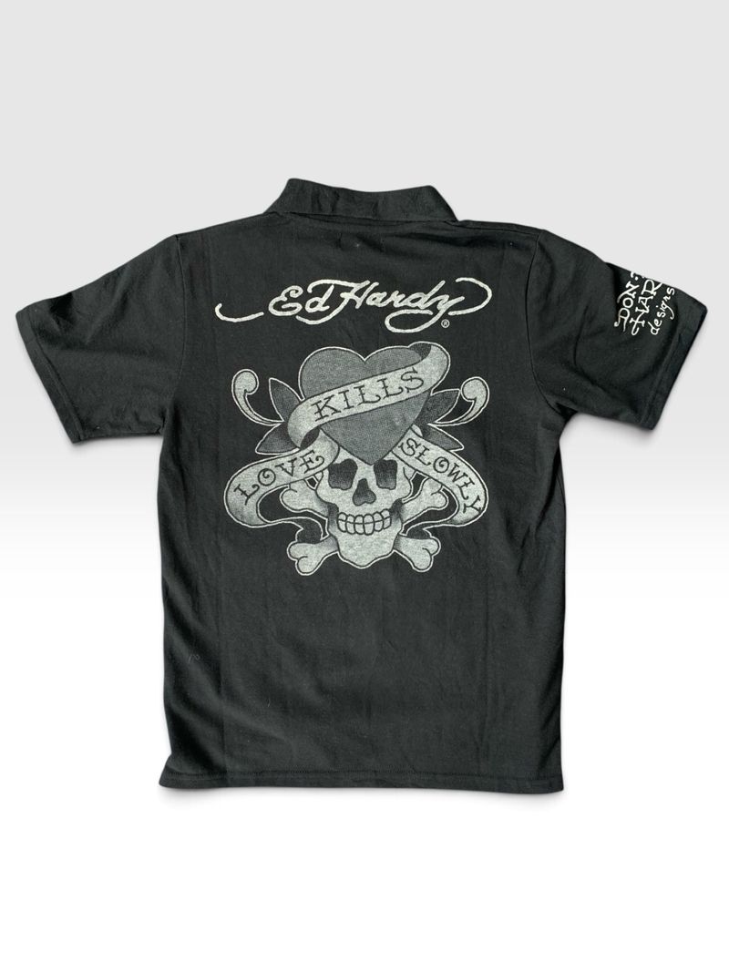 Polo shirt ed hardy y2k NOS, foto 8