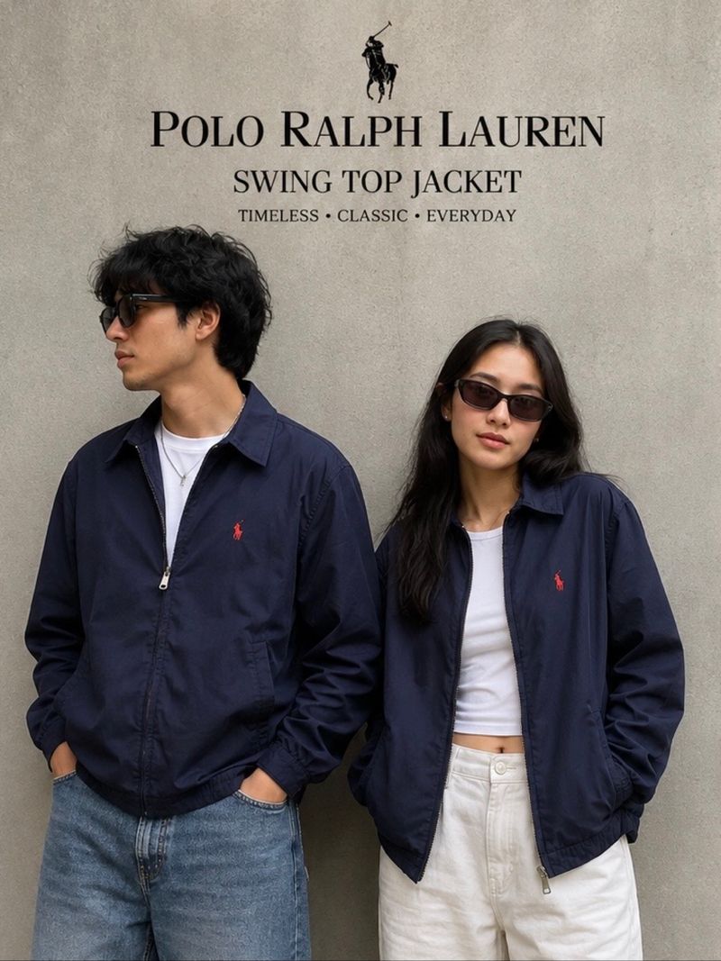Ralph Lauren Golf Half Zip Windbreaker Navy, foto 8