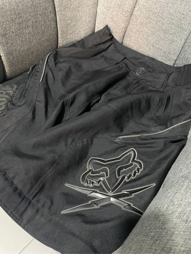Y2k Jorts FOX RACING BIG LOGO, foto 3