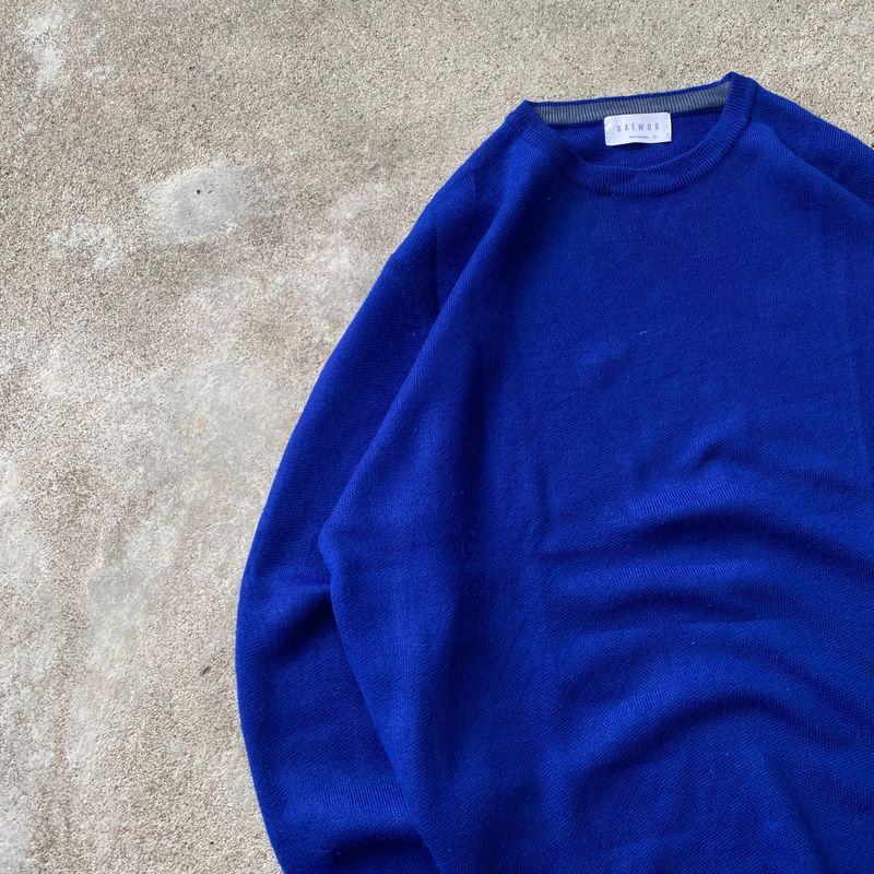 Casual Sweatshirt Pria blue, foto 2