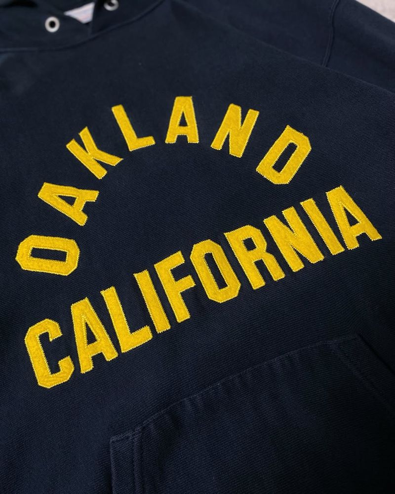 Champion Vintage Y2K Hoody Pria navy, foto 3