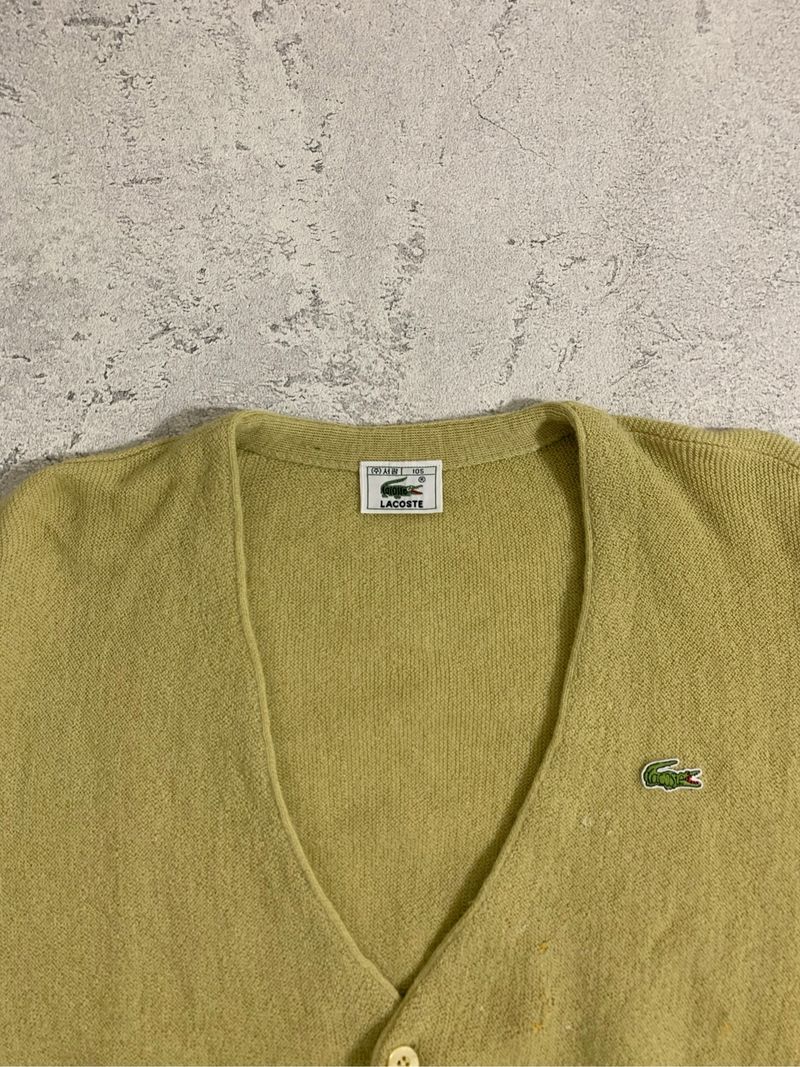 Vintage Lacoste Cardigan Wool, foto 2