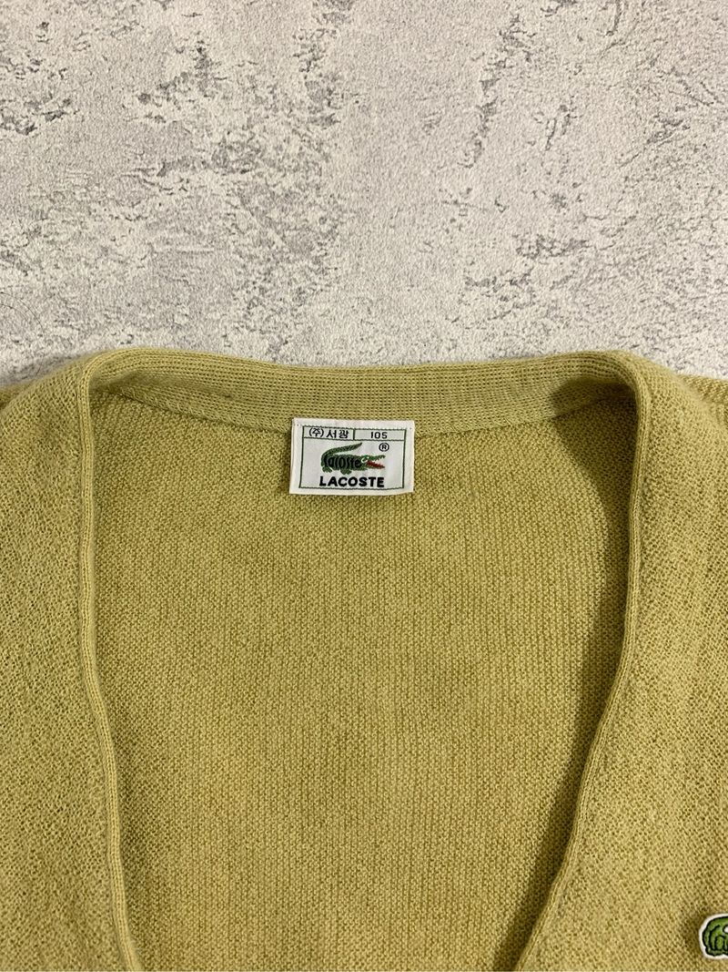 Vintage Lacoste Cardigan Wool, foto 7