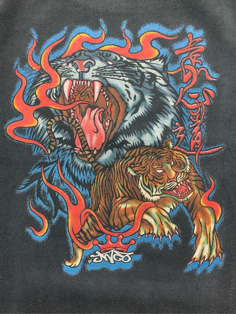 JNCO Jeans Tiger Flame T-Shirt, foto 2