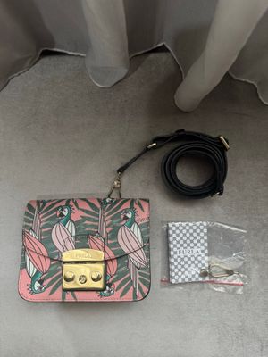 Furla Metropolis Mini Jungle Urban Parrot