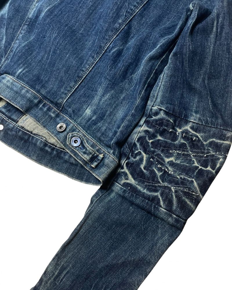 Diesel Vintage Washed Denim Trucker Jacket, foto 10