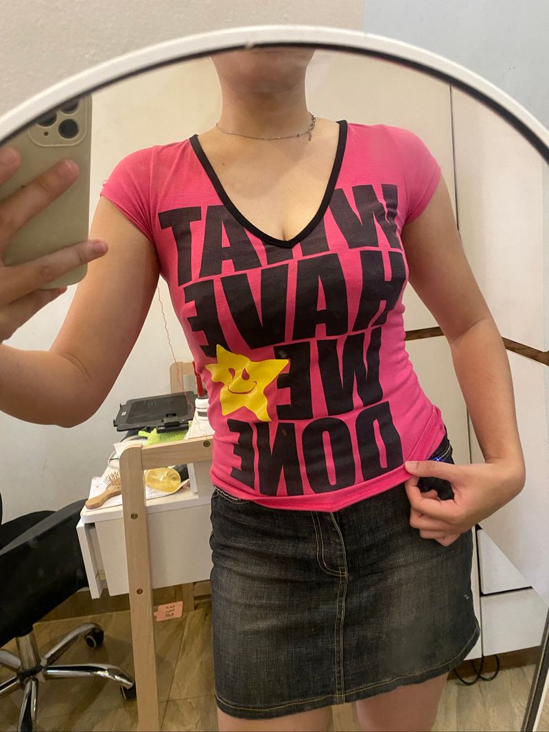 Backless top:pink, foto 3