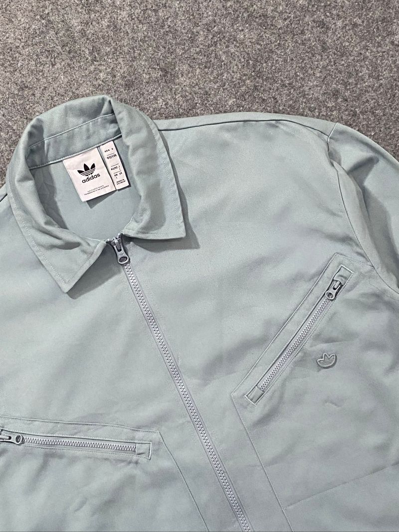 Adidas Adicolor Trefoil Twill Blouson Work Jacket Second, foto 3