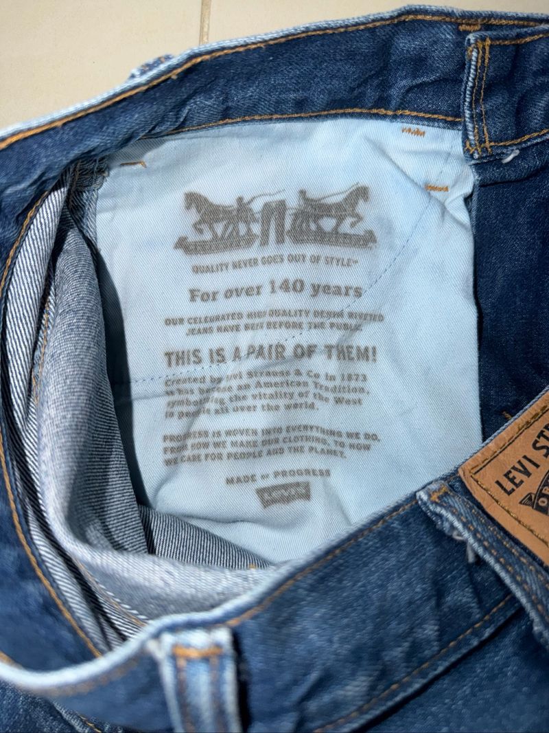 Levi's 505 denim jeans Authentic Regular Fit (Nego), foto 5