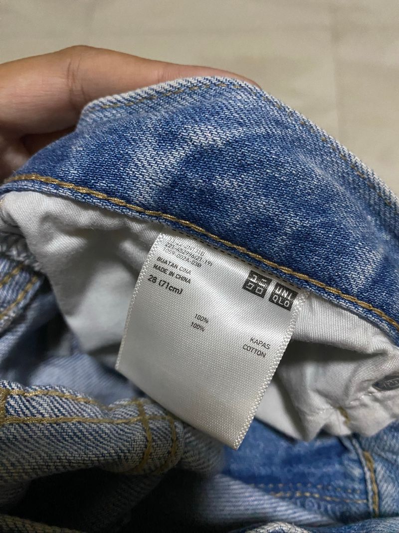 Uniqlo Jeans Wide Cropped, foto 2