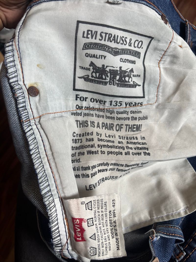 Levi 505 Made In USA, foto 4