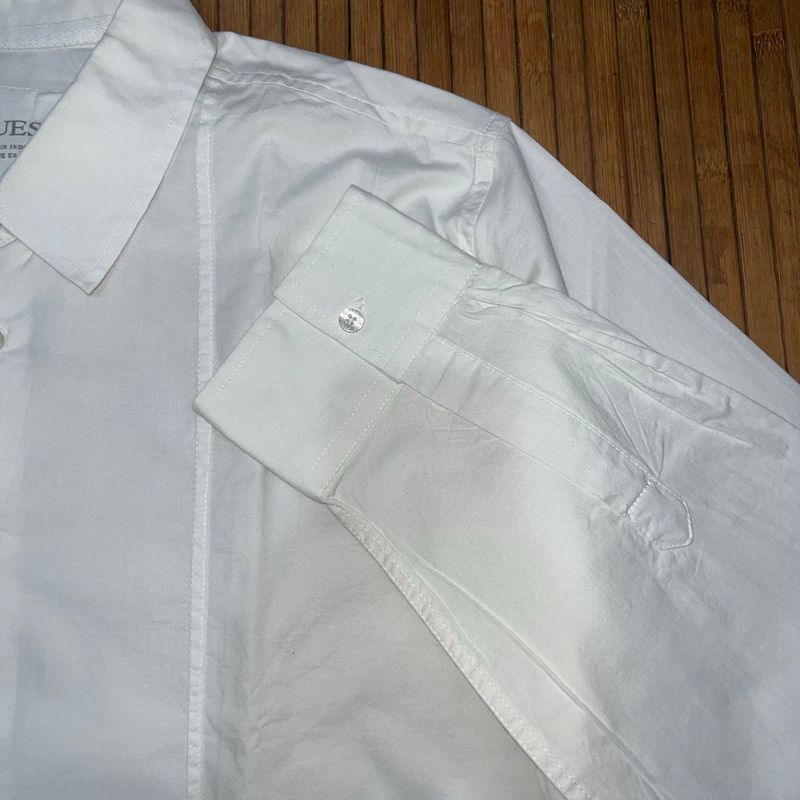 GUESS LOS ANGELES BASIC WHITE EMBROIDERED LOGO STRETCH LONG, foto 5