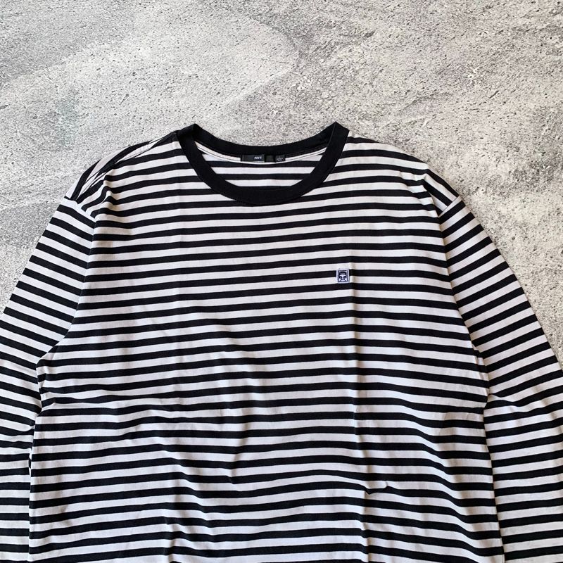 Longsleeve Obey Small logo Stripe, foto 2