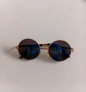 Sunglasses gucci blue electric
