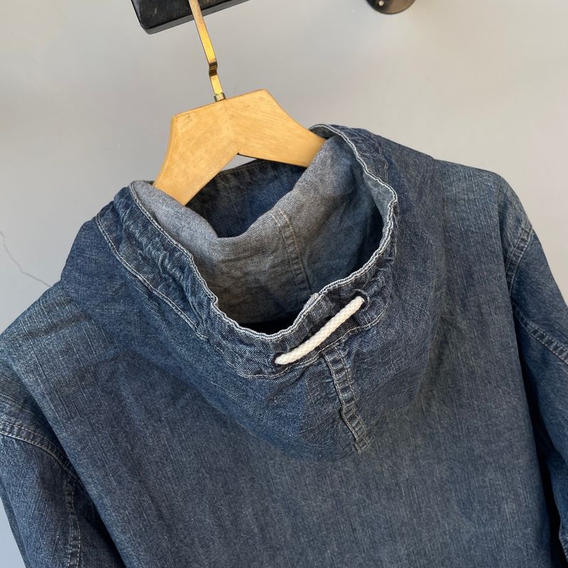 Parka Denim Jaket Gunner Smock 516, foto 5