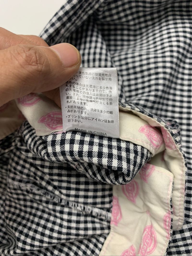 Y2k Dickies Relax Pants Carpenter Houndstooth, foto 4