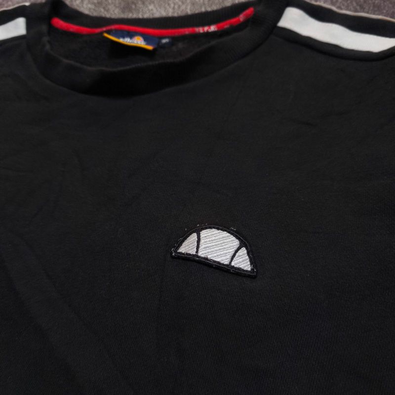 CREWNECK ELLESSE TAPPED BLACK, foto 4
